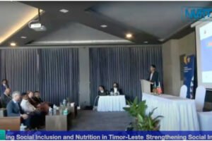 Strengthening Social Inclusion and Nutrition in Timor-Leste